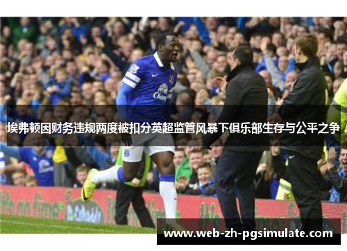 埃弗顿因财务违规两度被扣分英超监管风暴下俱乐部生存与公平之争 埃弗顿因财务违规两度被扣分英超监管风暴下俱乐部生存与公平之争